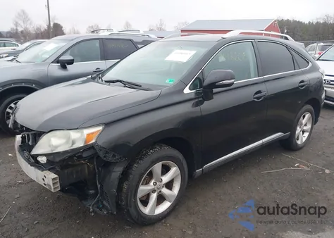 2012 Lexus Rx 350 из США, поврежденный, VIN 2T2BK1BA4CC151802